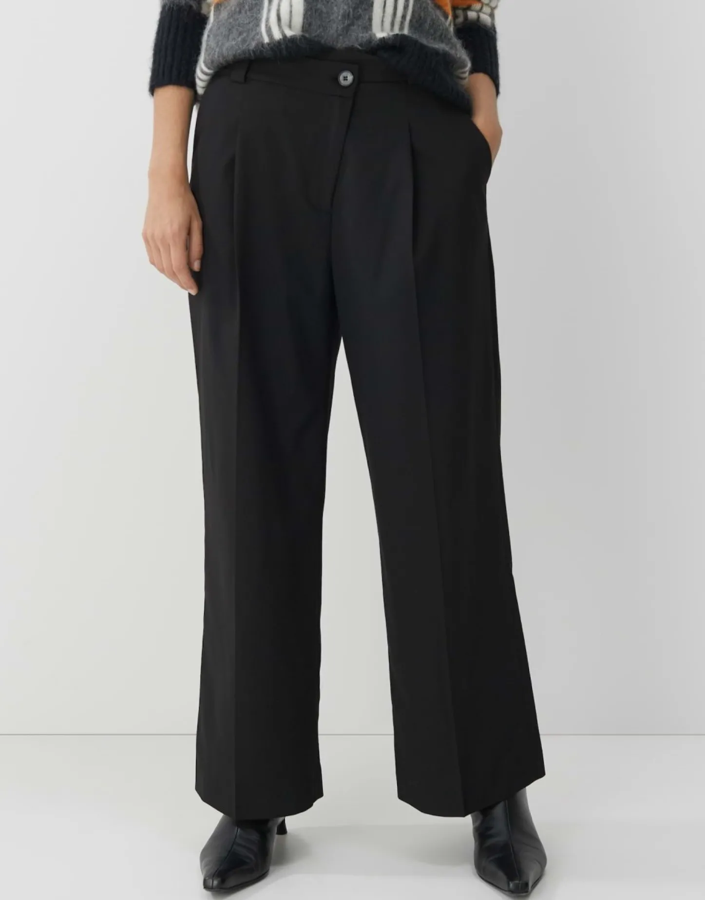 Frau someday Fashion Broeken>Bandplooibroek Casym