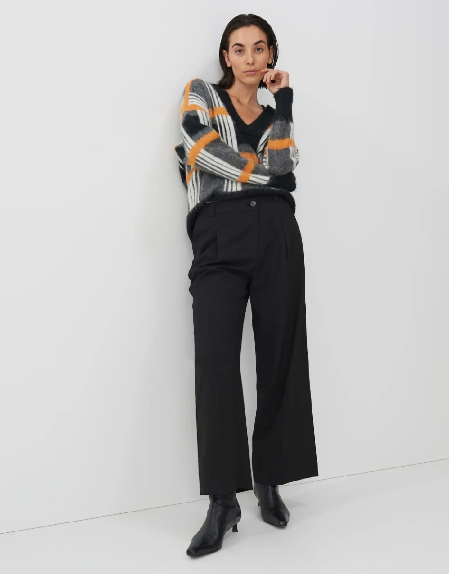 Frau someday Fashion Broeken>Bandplooibroek Casym