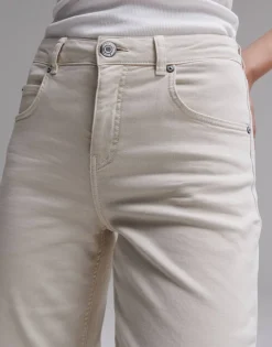 Frau someday Fashion Jeans>Cropped Straight Jeans Momito Color