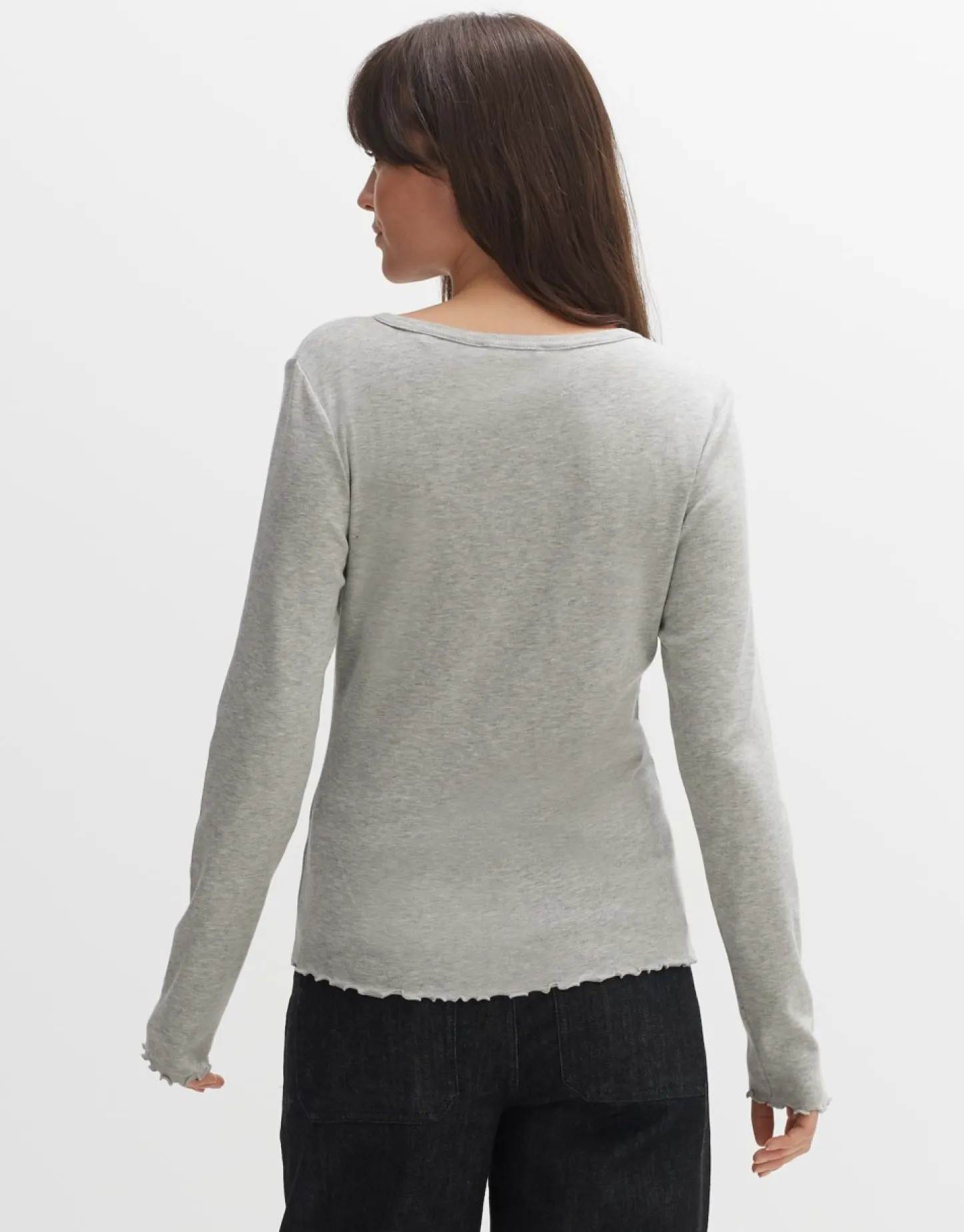 Frau someday Fashion Shirts>Longsleeve Surbel