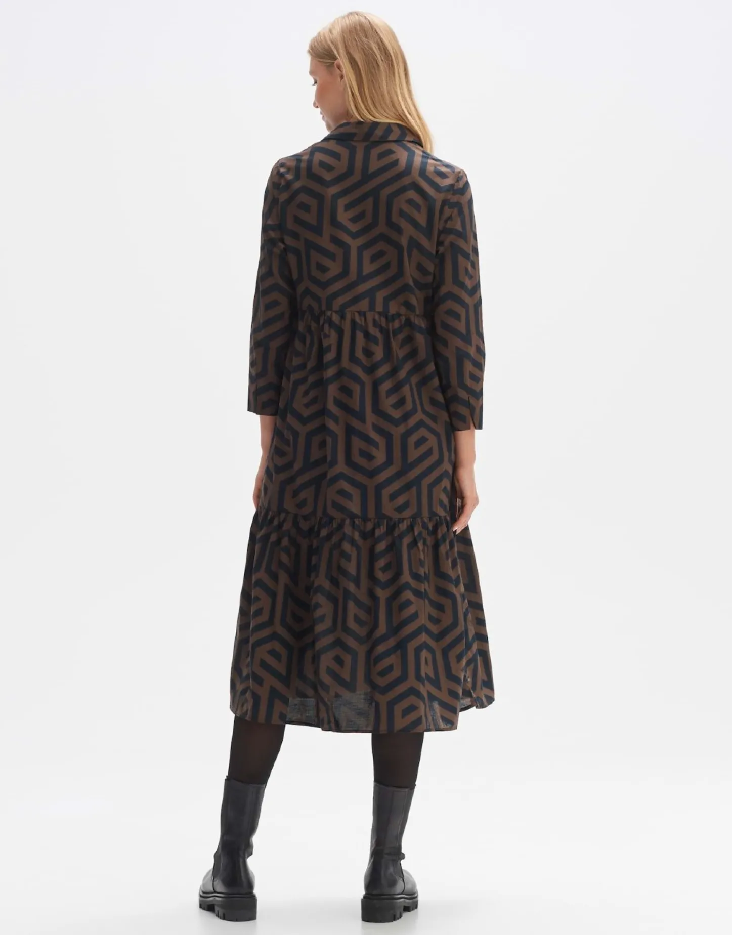Frau someday Fashion Jurken Rokken>Midi Jurk Werano