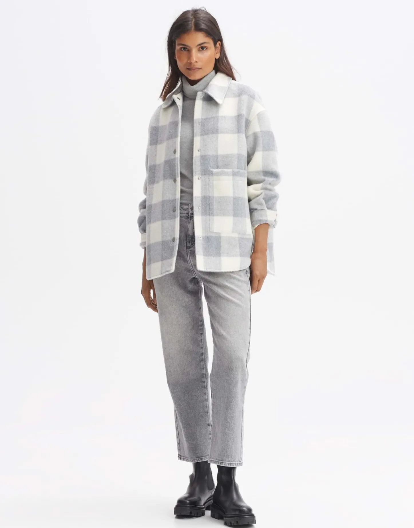 Frau someday Fashion Blazer Vesten>Overhemd Julola Check
