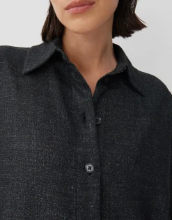 Frau someday Fashion Jurken Rokken>Overhemdjurk Quarolin Texture
