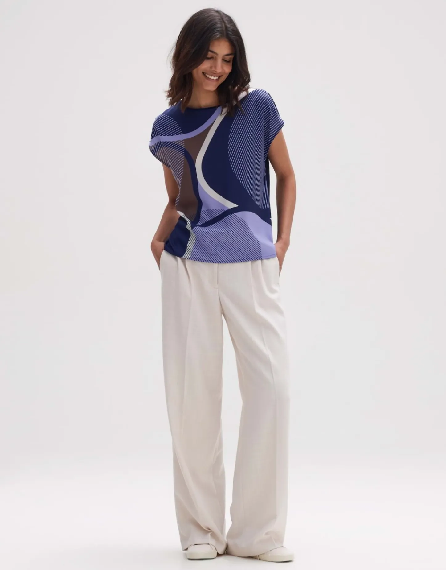 Frau someday Fashion Shirts>Shirt Met Print Sadoli Print